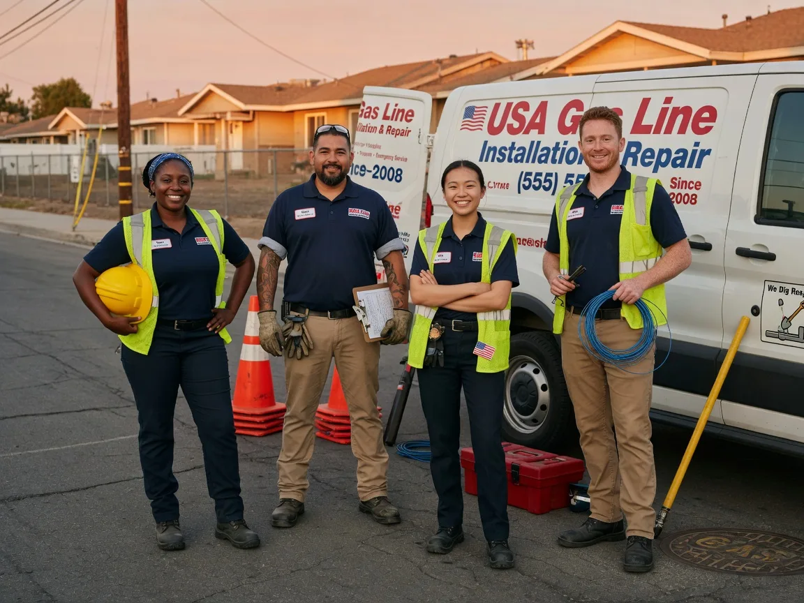 Gas Line Installation company in Louin, MS